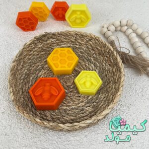 قالب سیلیکونی لونه زنبوری پر کاربرد 4 عددی 🐝🍯