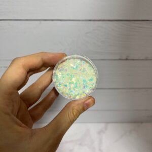 اکلیل مجیک سفید هفت رنگ (هلوگرامی)