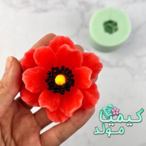 قالب سیلیکونی گل شقایق وحشی