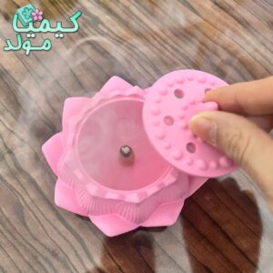 قالب سیلیکونی بخورسوز نیلوفر (جاعودی آبشاری)