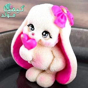 قالب سیلیکونی ست خرگوش آبنباتی
