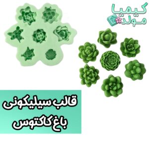 قالب سیلیکونی باغ کاکتوس