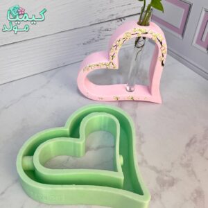 قالب سیلیکونی گلجا قلبی