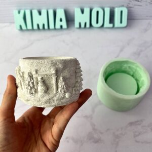 قالب سیلیکونی زمستان